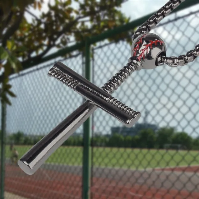 14k Baseball Cross