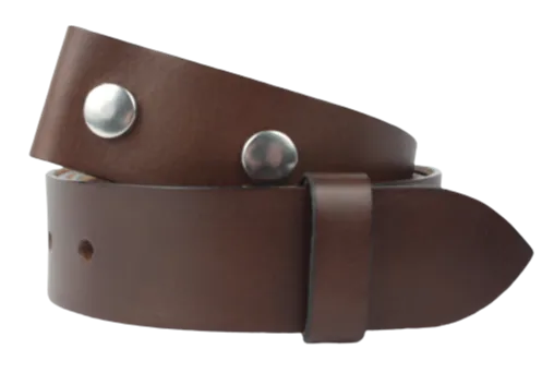 1.75 Inch (45mm) Chestnut Belt Strap for Removable Buckles