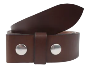 1.75 Inch (45mm) Chestnut Belt Strap for Removable Buckles