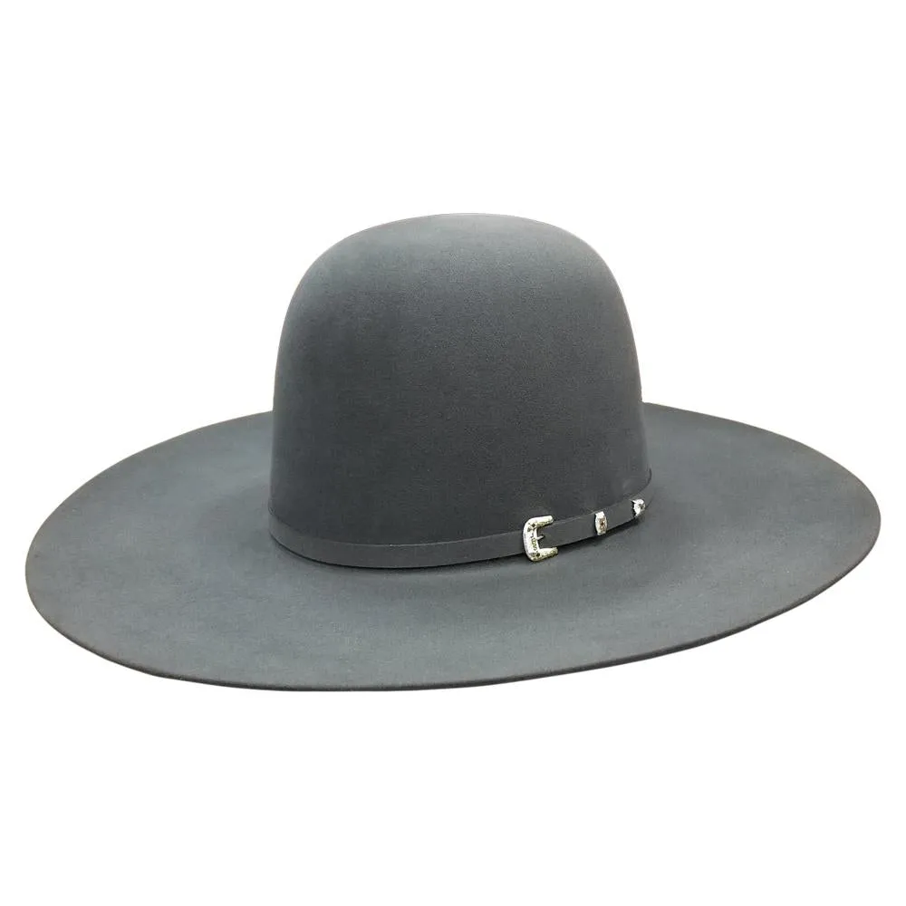 30X Stetson "El Patron" - Charcoal Grey - Open Crown