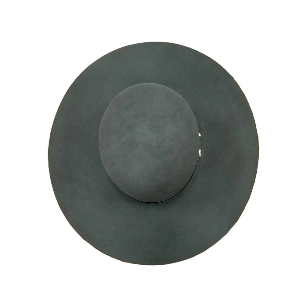 30X Stetson "El Patron" - Charcoal Grey - Open Crown