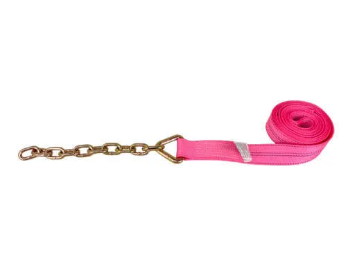 8-Point Tie Down Kit Diamond Weave PINK