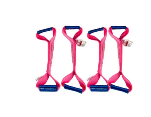 8-Point Tie Down Kit Diamond Weave PINK