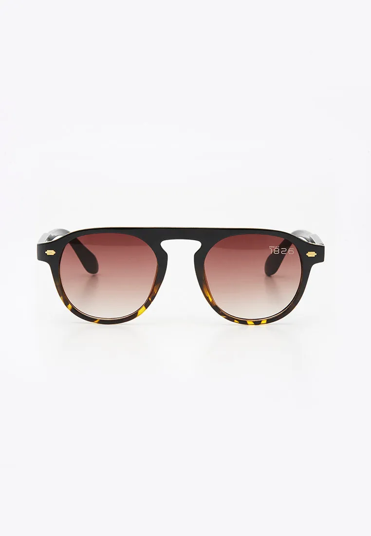 ACE SUNGLASSES LEOPARD/TEA