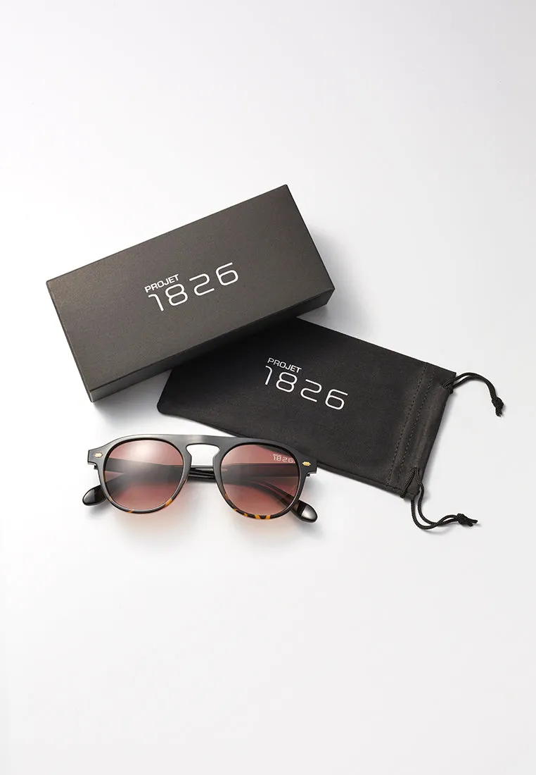 ACE SUNGLASSES LEOPARD/TEA