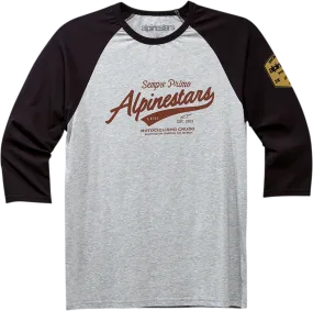 ALPINESTARS Script T-Shirt - Black/Gray - XL 1230715051028XL