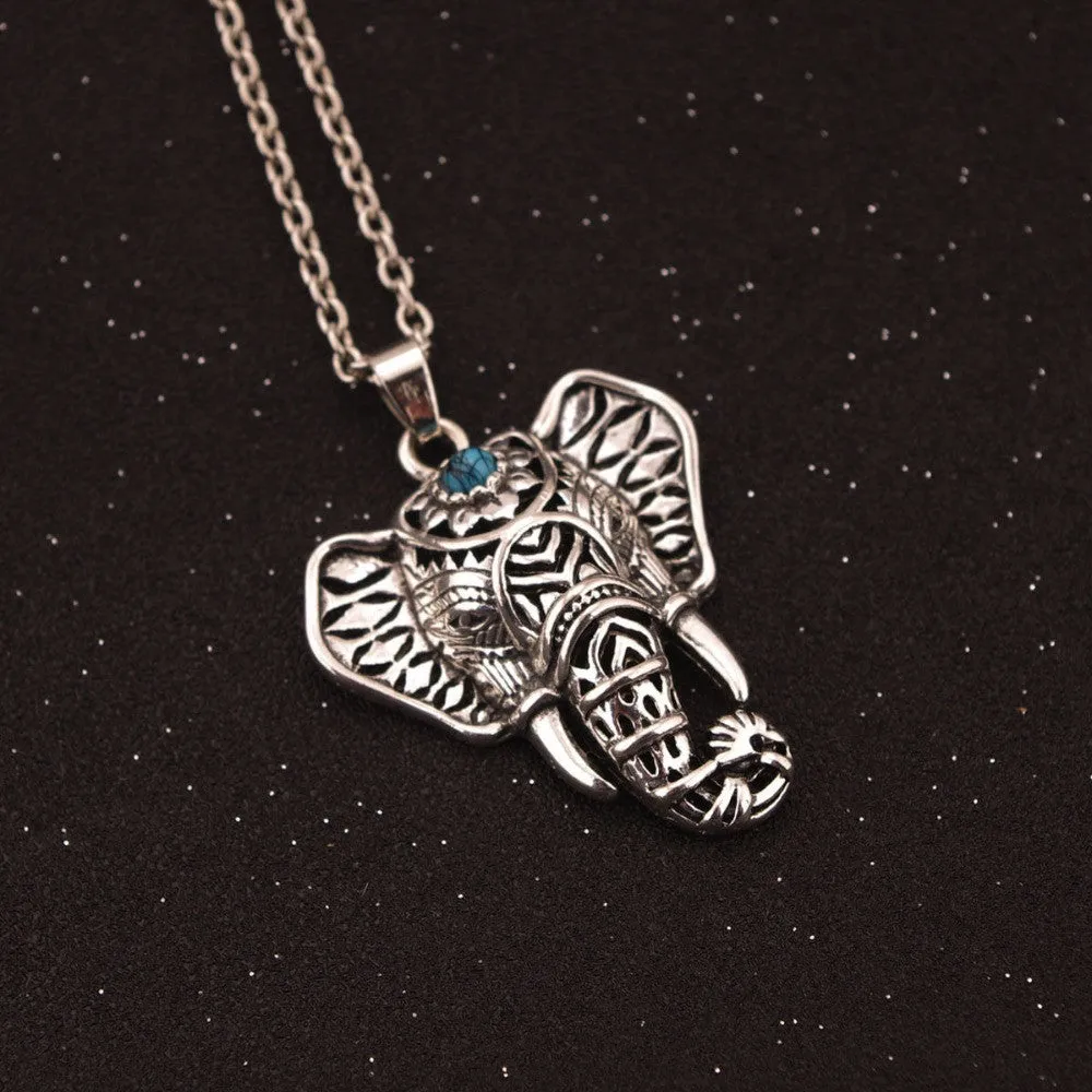 Antique  Elephant  Necklace