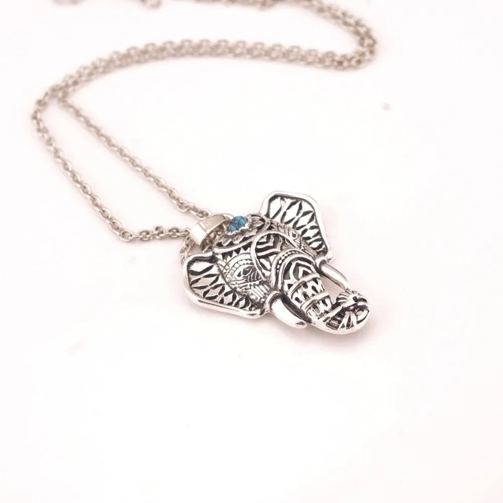 Antique  Elephant  Necklace