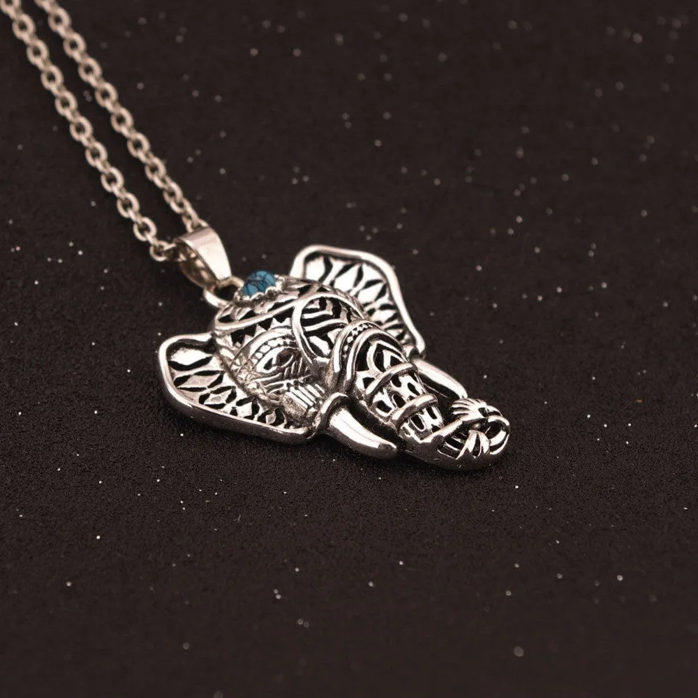 Antique  Elephant  Necklace