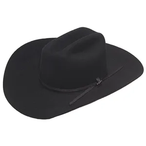 Ariat Black 6X Rabbit Fur Cowboy Hat A7630001