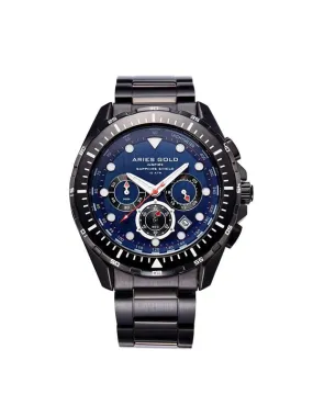 Aries Gold Atlantic G 7002 BK-BU Watch