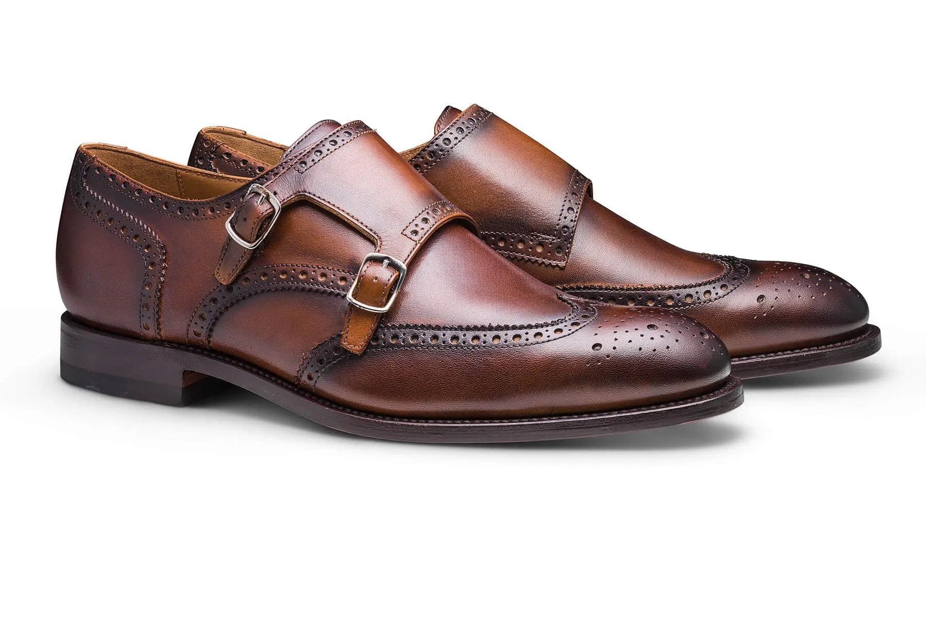 August Men's Double Monk Strap - Final Sale