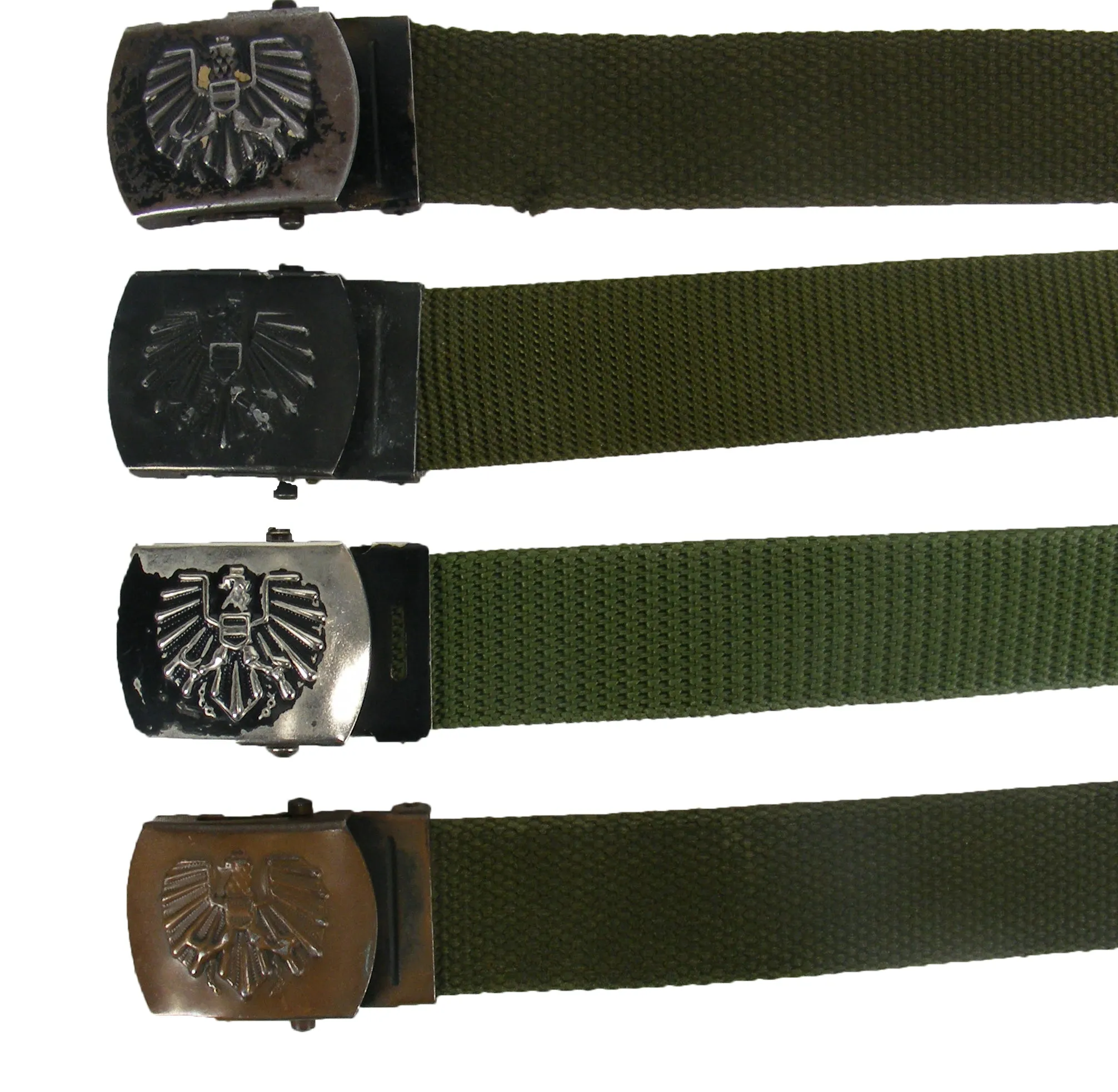 Austrian Army -  Canvas Belt - Various Styles - narrow width