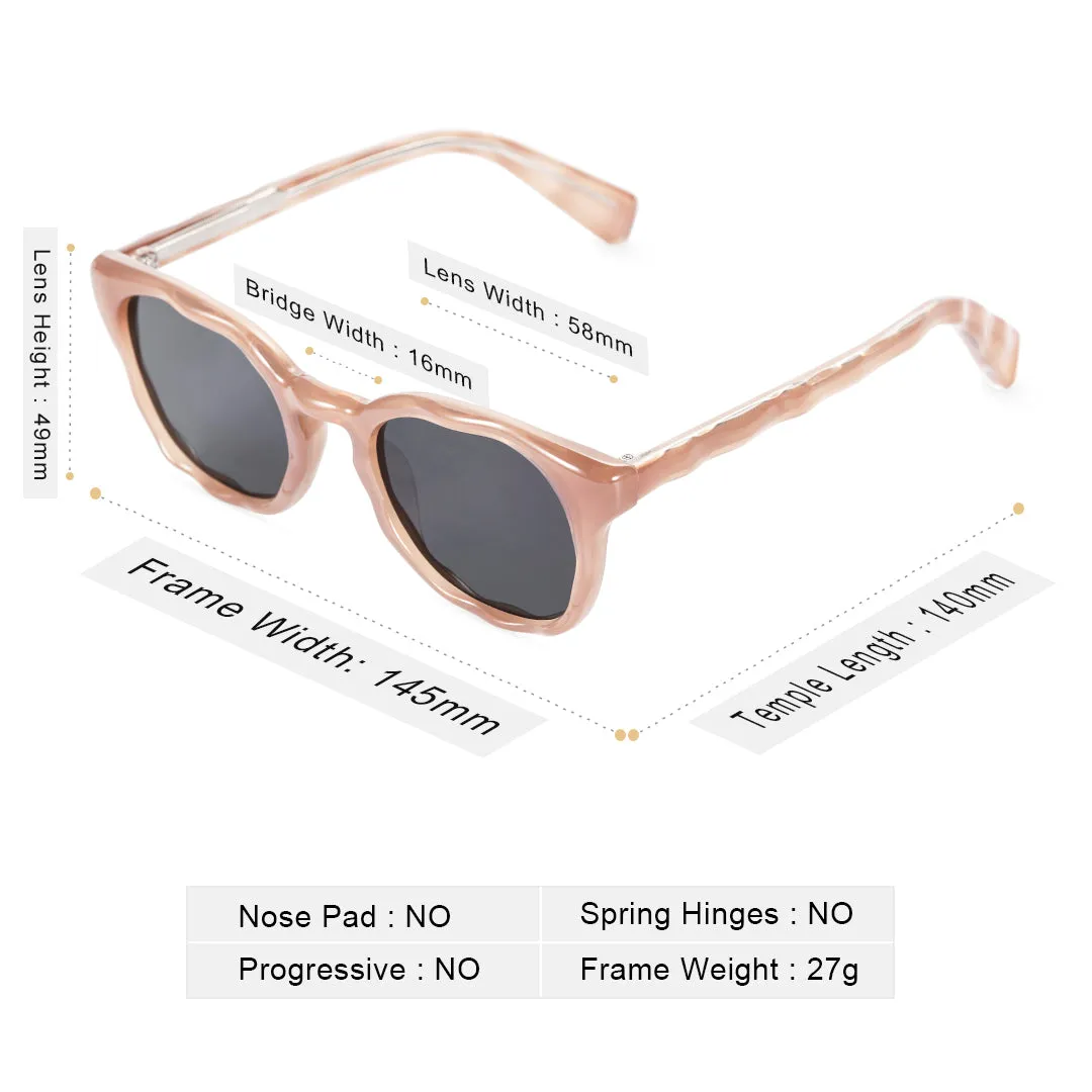 Avery | Square Round/Brown/PC CP