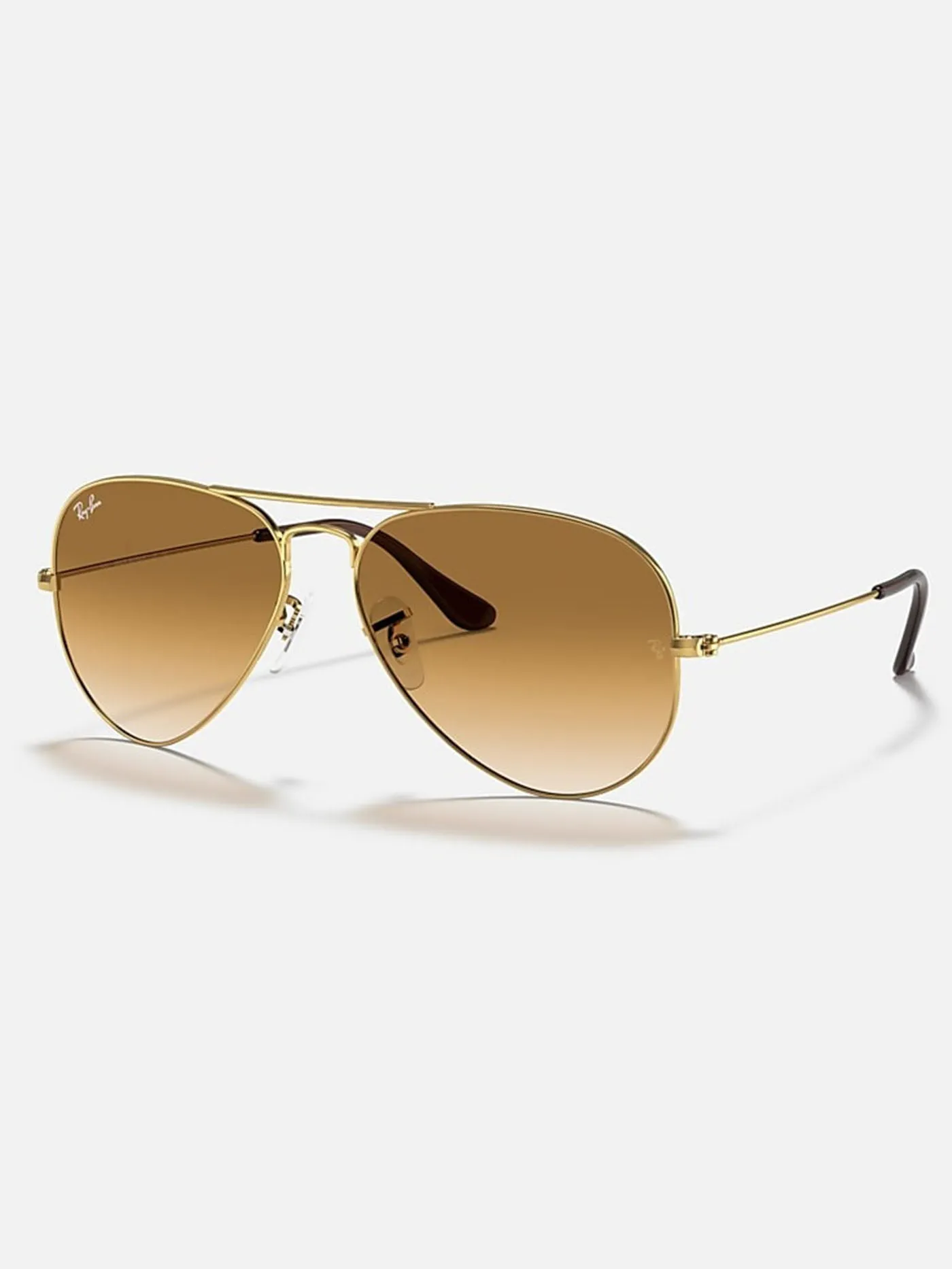 Aviator Gold/Brown Gradient Sunglasses