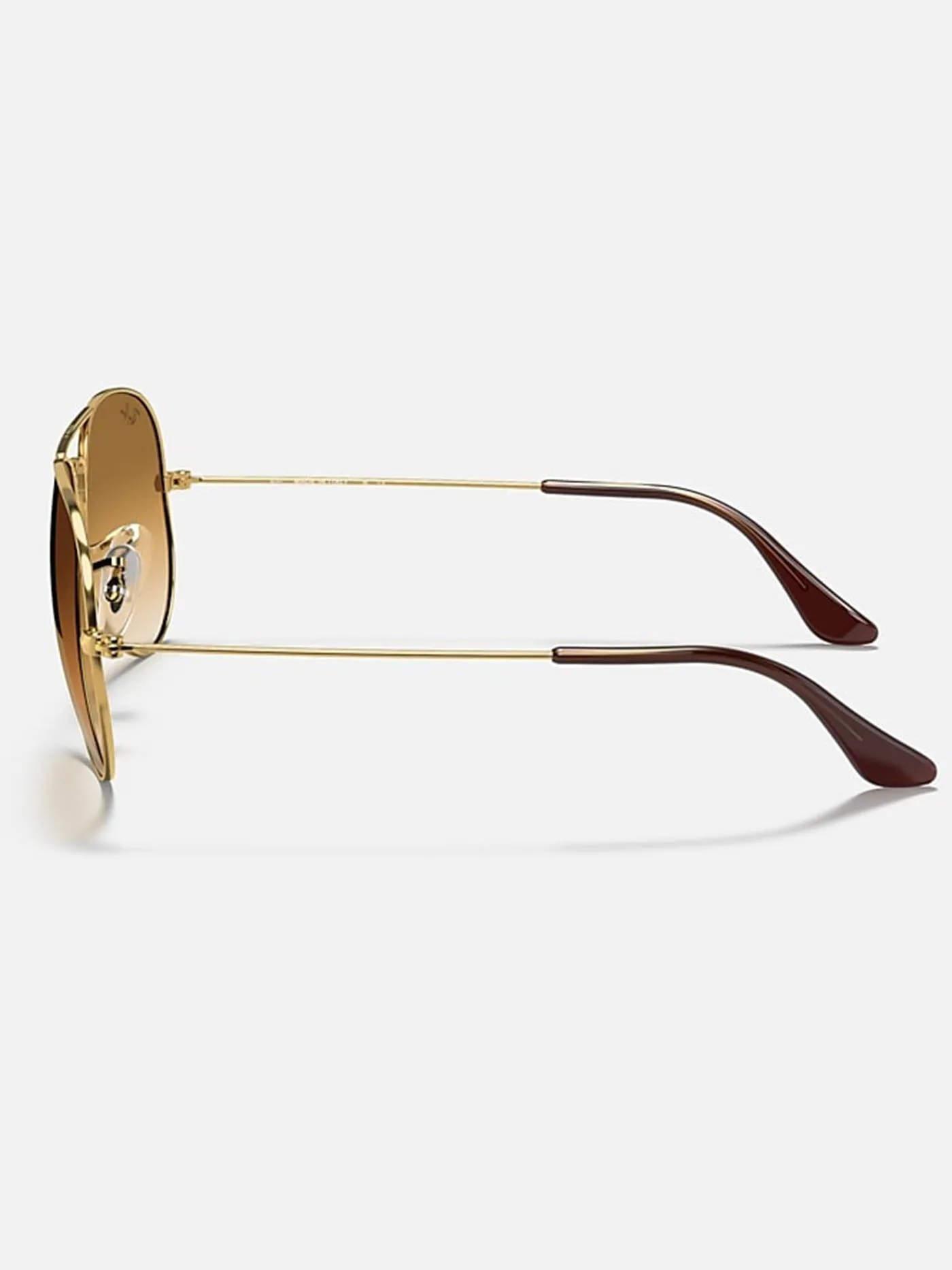 Aviator Gold/Brown Gradient Sunglasses
