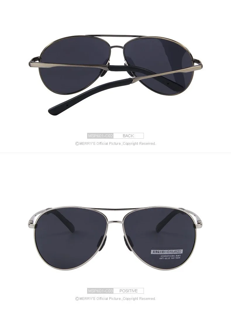 Aviator Polarized Sunglasses