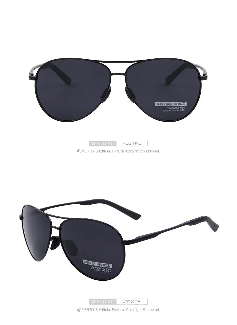 Aviator Polarized Sunglasses