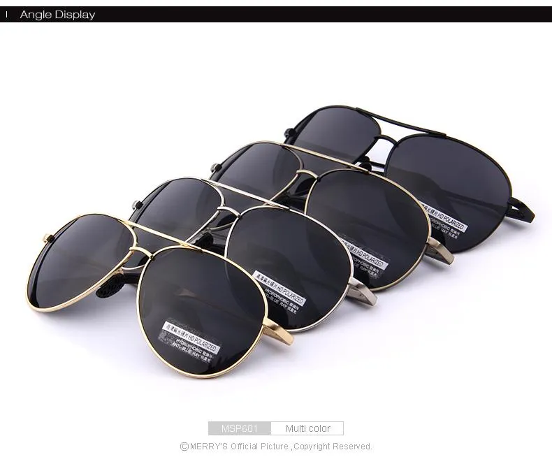 Aviator Polarized Sunglasses