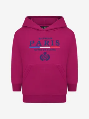 Balenciaga Raspberry Hooded Sweater