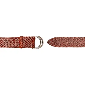 Barmah Hats | Stockman Kangaroo Leather Belt in Brown