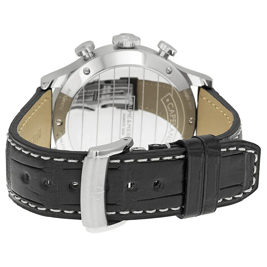 Baume and Mercier Capeland Chronograph Silver Dial Men's Watch 10046