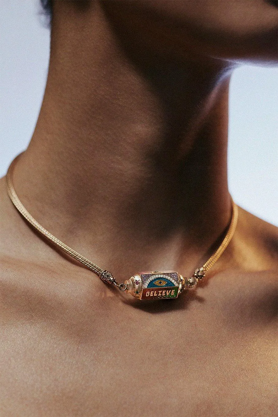 Believe Locket Necklace