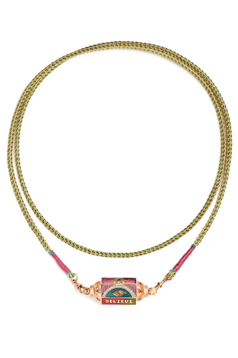 Believe Locket Necklace
