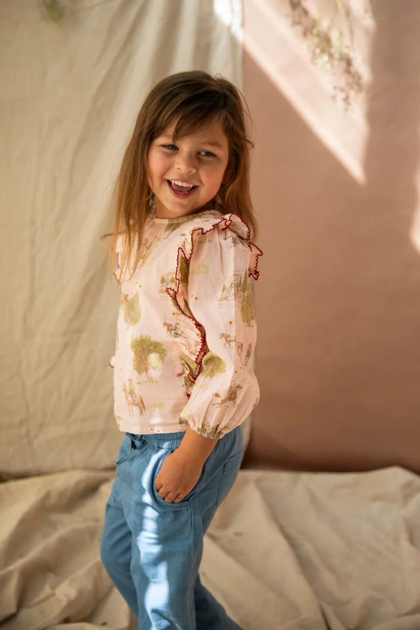 Bella and Lace Mary Lou Top Lone Star