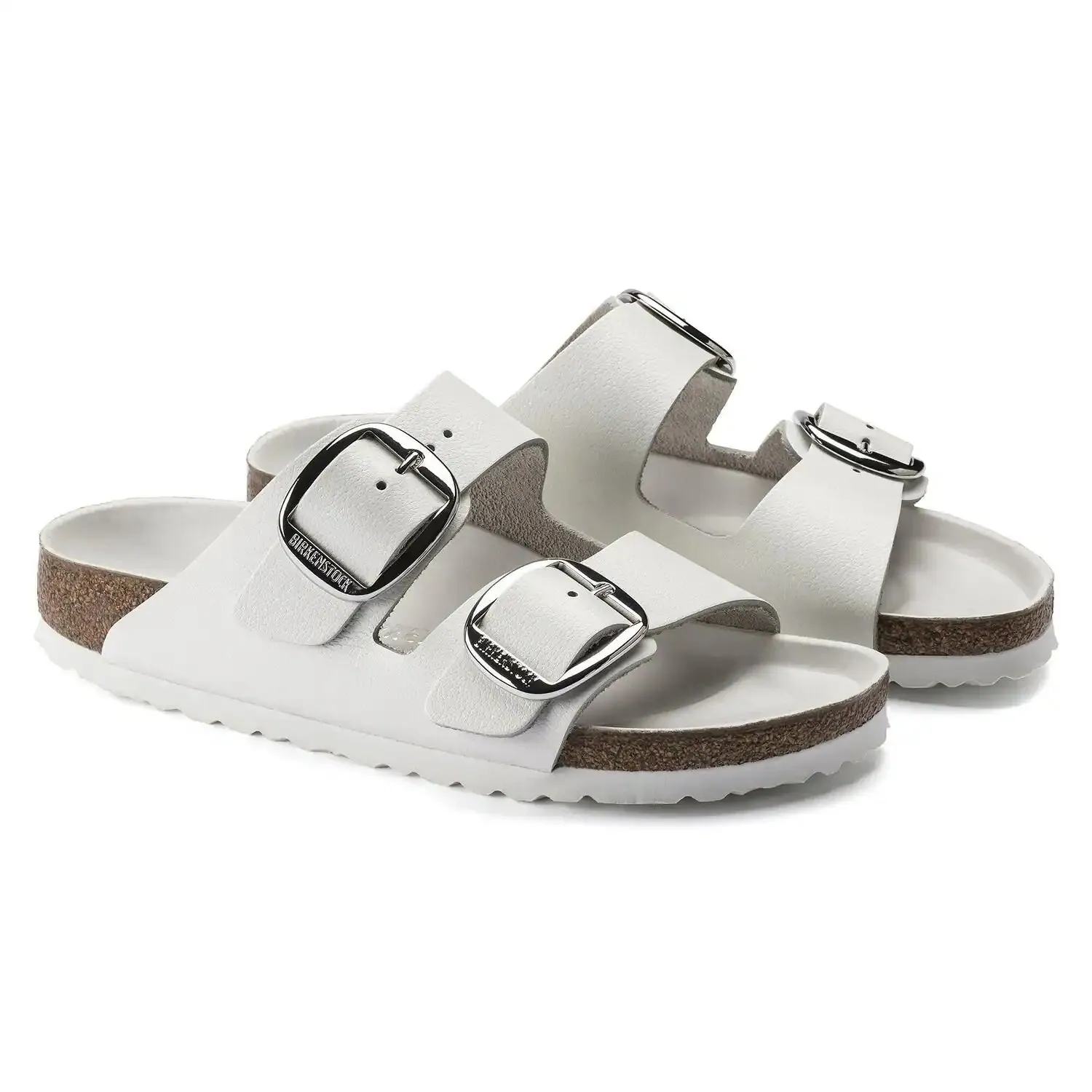 Birkenstock Arizona Big Buckle Leather Regular Wht