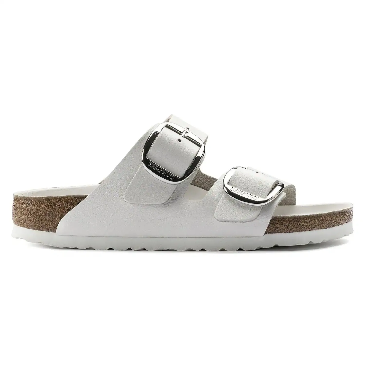 Birkenstock Arizona Big Buckle Leather Regular Wht