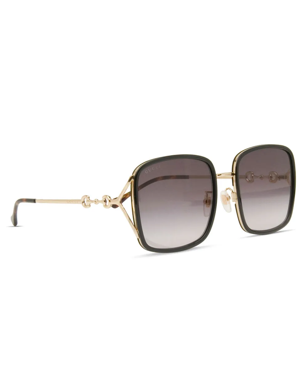 Black Gradient Circular Lense Sunglasses
