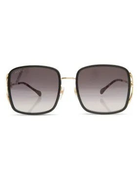 Black Gradient Circular Lense Sunglasses