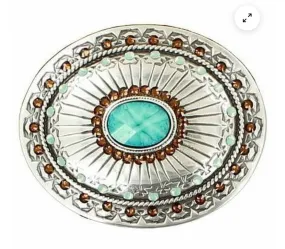 Blazin Roxx Oval Tribal Buckle