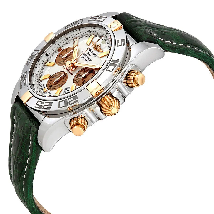 Breitling Chronomat Chronograph Automatic Silver Dial Men's Watch IB011012/A696GNCT