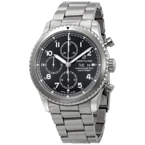 Breitling Navitimer 8 Chronograph Automatic Chronometer Black Dial Men's Watch A13314101B1A1