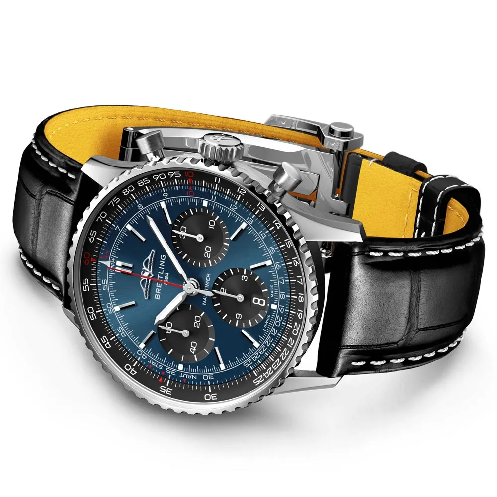 Breitling Navitimer B01 Chronograph 41mm Blue Dial Automatic Gents Watch AB0139241C1P1