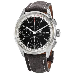 Breitling Premier 42 mm Chronograph Automatic Chronometer Black Dial Men's Watch A13315351B1X1