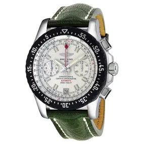 Breitling Skyracer Raven Chronograph Automatic Silver Dial Men's Watch A2736434-G615 A2736434-G615GRLT