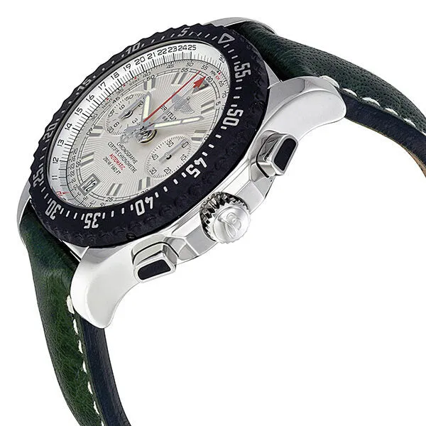 Breitling Skyracer Raven Chronograph Automatic Silver Dial Men's Watch A2736434-G615 A2736434-G615GRLT
