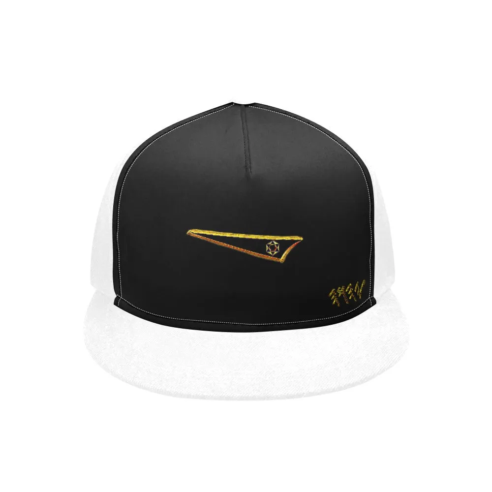 BREWZ 01-01 Designer Flat Brim Baseball Cap (5 colors)