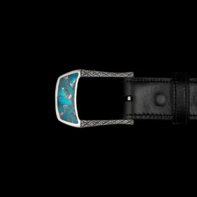 Buckle 3 Turquoise Belt Buckle - BKL3 TQ