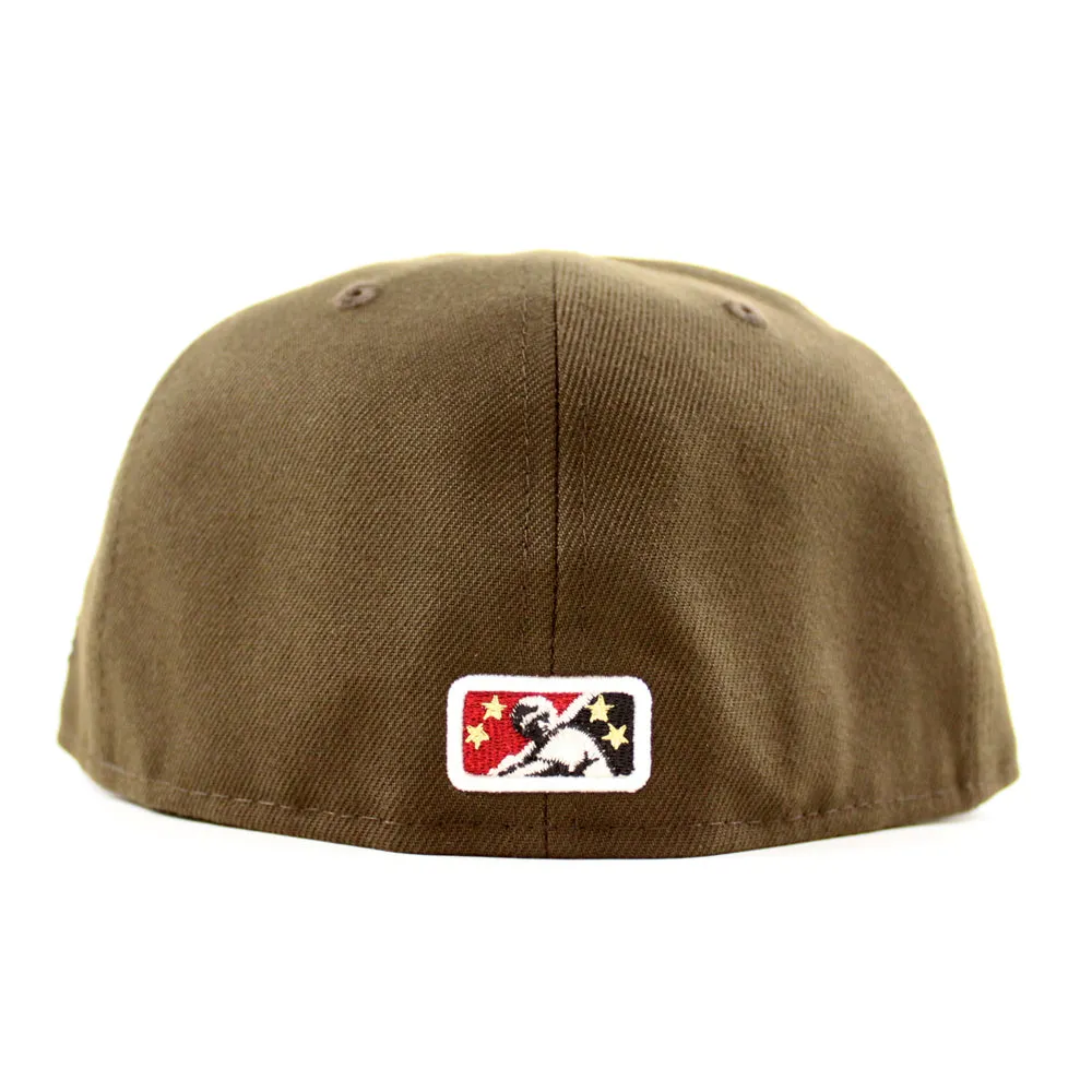 Buffalo Bisons New Era 59Fifty Fitted Hat (Walnut RealTree Gray Under Brim)