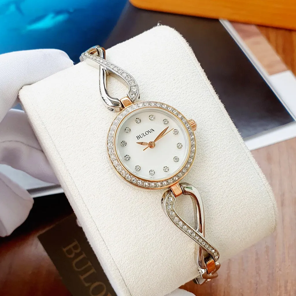 Bulova Quartz Crystal Ladies Watch 98X108