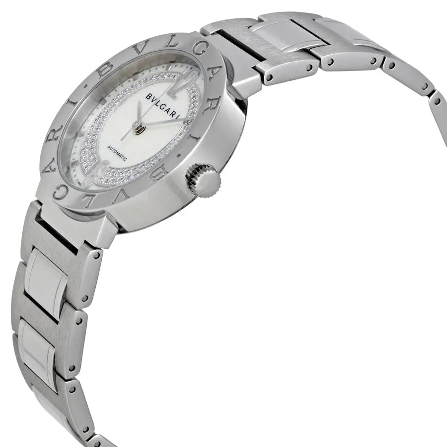 Bvlgari Bvlgari Automatic Mother of Pearl Dial Diamond Ladies Watch 101722