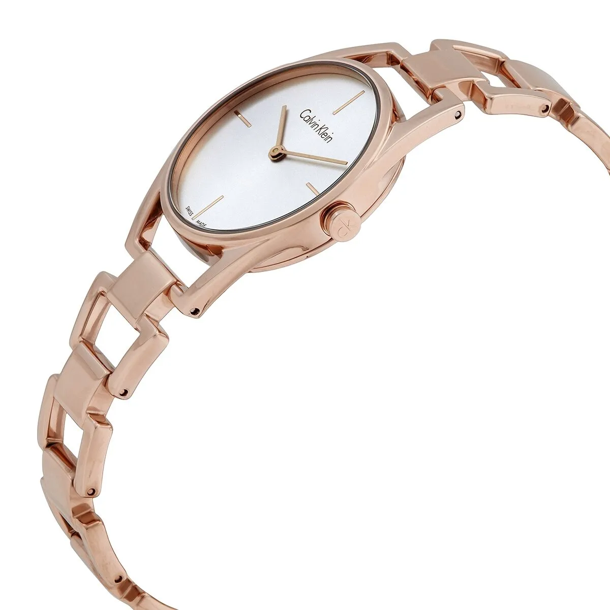 Calvin Klein Dainty Quartz Silver Dial Ladies Watch K7L23646