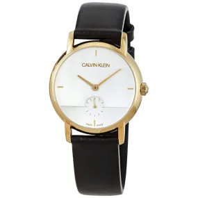 Calvin Klein Established Quartz Silver Dial Ladies Watch K9H2Y5C6