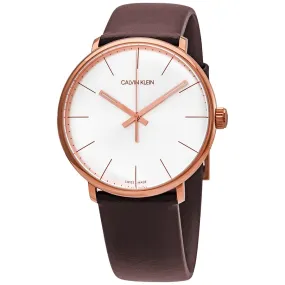 Calvin Klein High Noon Quartz Silver Dial Men's Watch K8M216G6