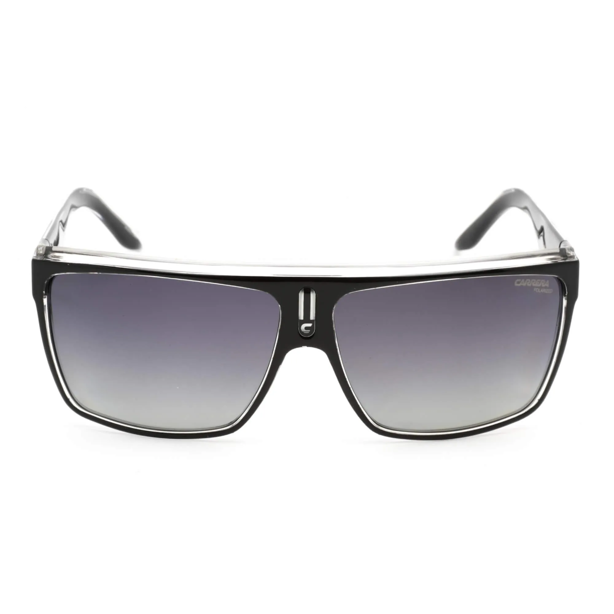 Carrera Men's Sunglasses - Black White Plastic Aviator Frame | CARRERA 22/S 0P56 WJ