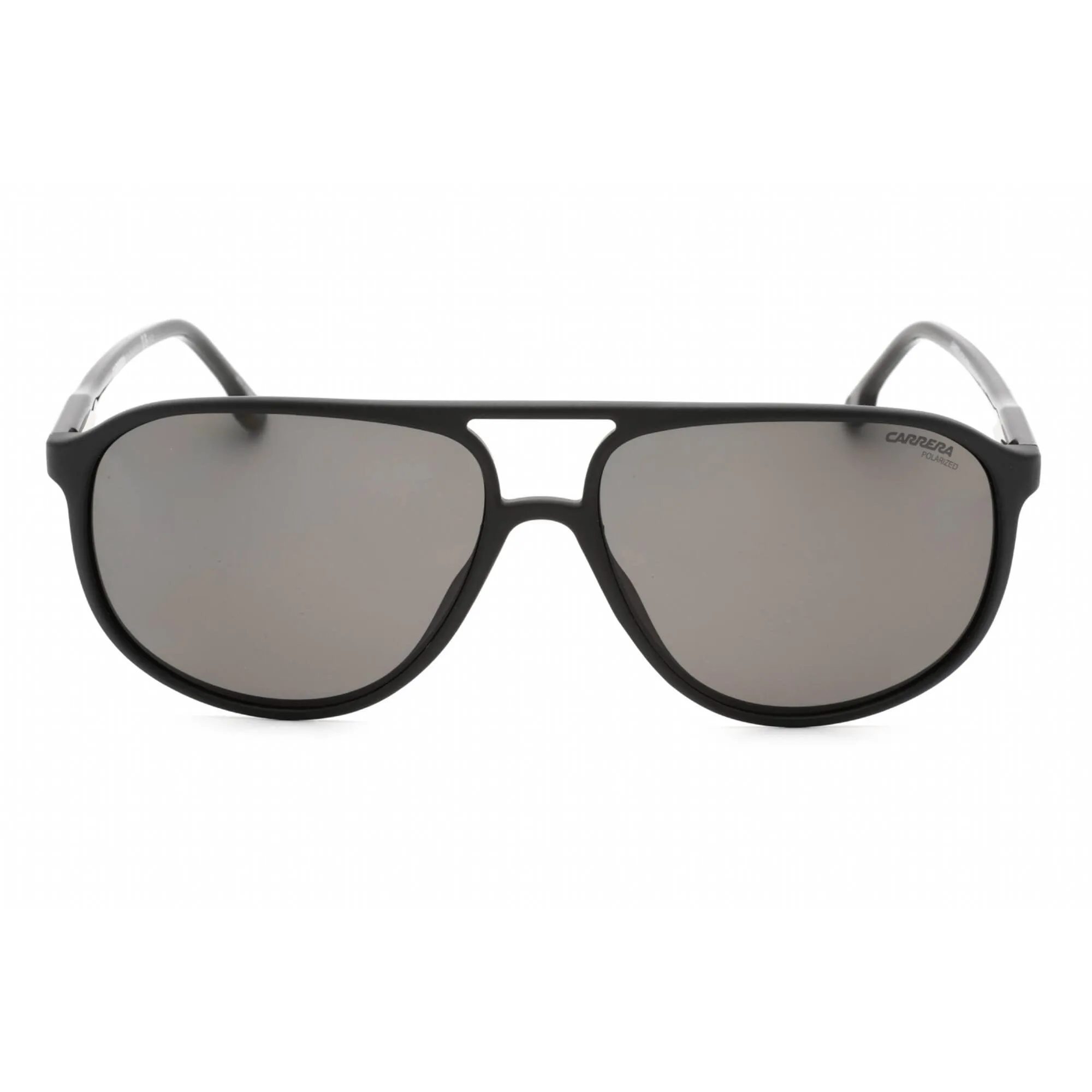 Carrera Men's Sunglasses - Gray Lens Matte Black Aviator Frame | CARRERA 257/S 0003 M9
